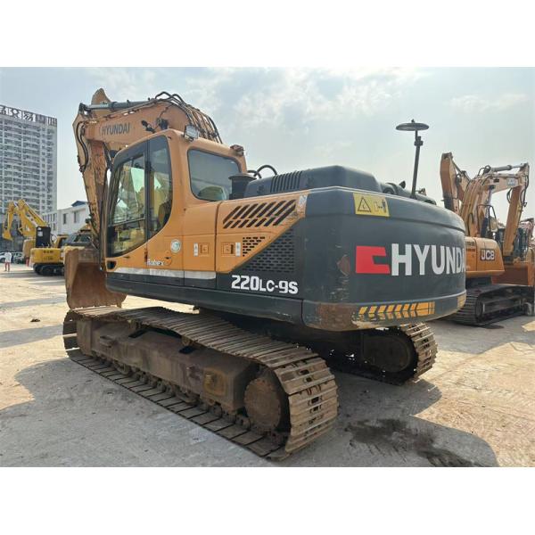 Original Paint Used Hyundai R220LC-9S Excavator Secondhand Hyundai 220 Crawler Excavator