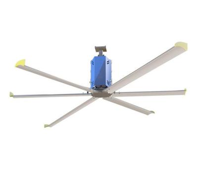 energia industrial grande do fã de teto refrigerar de ar HVLS de 6m grande eficiente para a fábrica