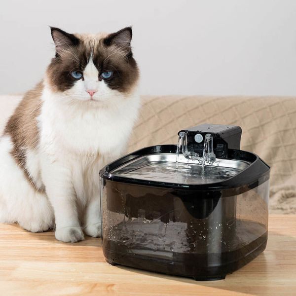Wholesale Cat Water Fountain | Smart, Quiet, Filtered, Large-Capacity Automatic Pet Water Dispenser
