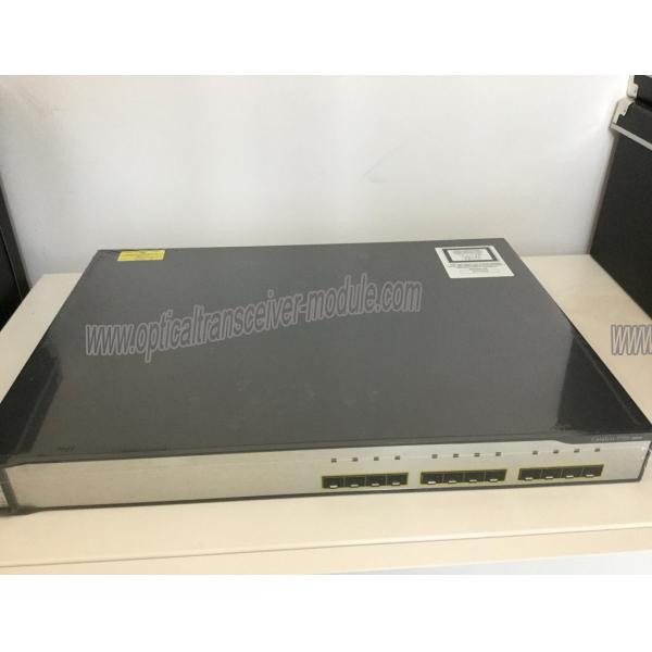 1000Mbps / 1Gbps 12 портов волоконно-оптический коммутатор высокая эффективность CISCO WS-C3750G-12S-E
