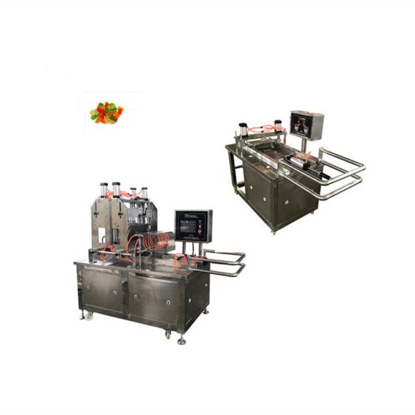 Semi Automatic Blueberry Soft Jelly Candy Gummy Candy Making Machine with Consumption