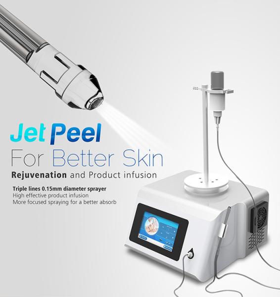 O pulverizador hidratando o mais novo de Israel que hidrata a limpeza superficial facial nenhuma máquina mesotherapy da casca do jato da agulha com CE