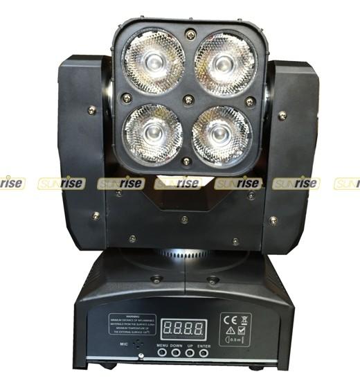 Mini 4 Eye Sharpy Moving Head Light 4x15w Nightclub DJ Lighting Equipment