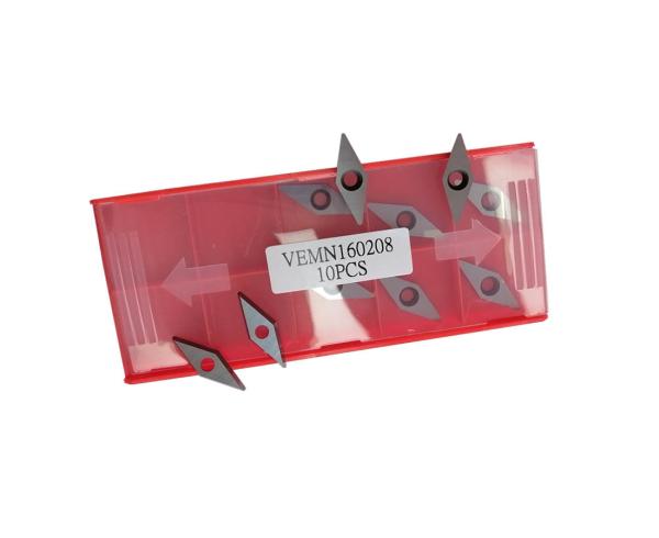 Professional Durable Tungsten Carbide Woodturning Inserts Long Life Circle