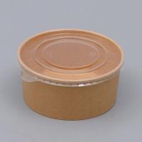 Recipientes de alimento descartáveis do restaurante 1000ml Kraft