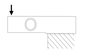 110 Kg Load Cell 4.4T Shear Beam Type Load Cell Stainless Steel