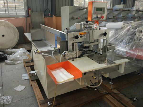 Máquina de embalaje de papel de servilletas semiautomática de buen precio para plantas manufactureras