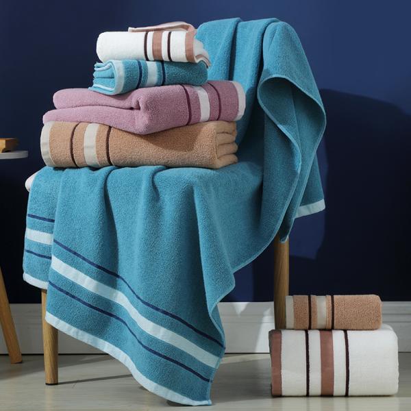 Полотенце из хлопчатника с мелкими и поглощающими нити с вышитым логотипом