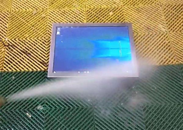 17 Inch Stainless Steel Panel PC Touch With Glove / 4MM Tempered Glass