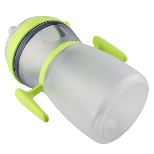 BPA Free Baby Self Feed Bottle Fall Resistant Water Milk Feeding Bottle 9oz