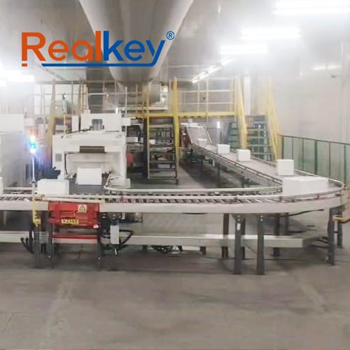User Friendly Pallet Roller Conveyors Box Conveyor System In Warehouse High Flexibility