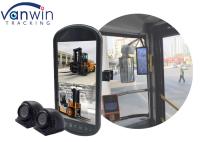 Le moniteur VGA de voiture de TFT de Rearview a entré avec le double enregistrement Dispiay