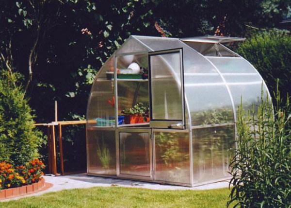 Small Hobby Flower Garden Greenhouse With Casement Door Simple Firm