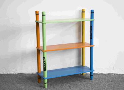 70CM Height Crayon Design 3 Layer Toy Storage Organizer