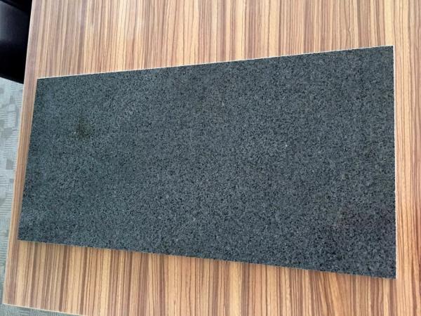 Professional Granite Step Treads Dark Grey Color 175MPA Compressive Strength