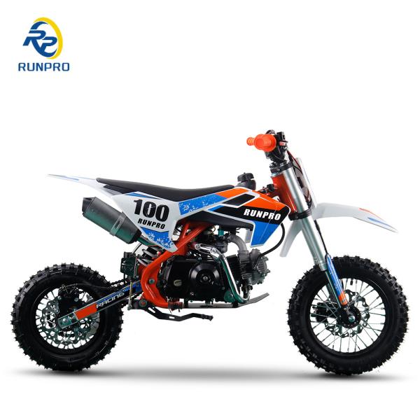 12/10 Wheels Sports Pit Bike 90cc 110cc Tires Dirt Bike Moto Cross and ATVs for Racing