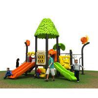 Sport extérieur d'acier inoxydable de combinaison de jardin d'enfants de glissière de terrain de jeu d'enfants
