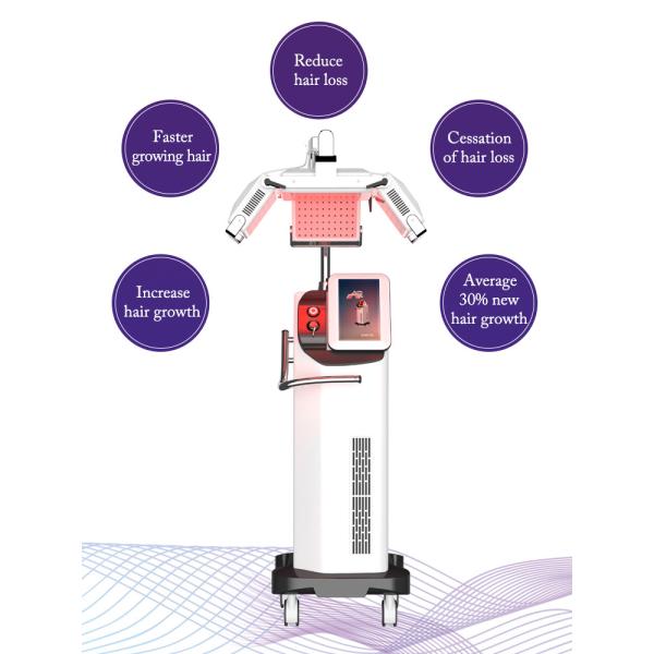 650nm Laser Beauty Machine High Frequency Red Diode Laser Hair Growth Machine