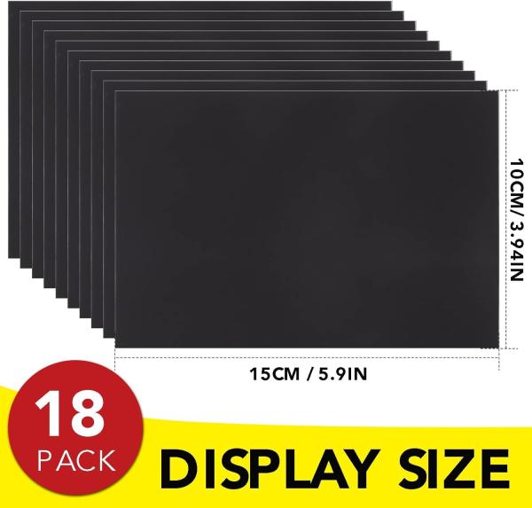 18Pcs Square Flexible Magnet Sheets For Crafts Photos And Die Storage
