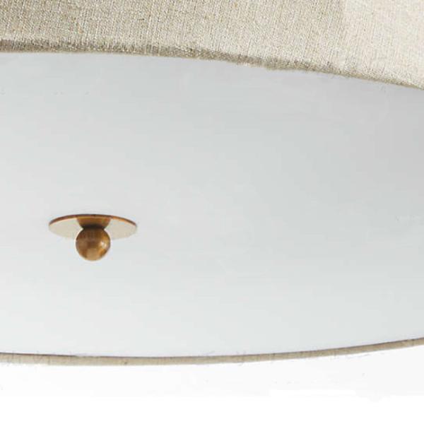 Vintage Single Decorative Fabric Pendant Light For Dining Room Living Room Bedroom Study Bar