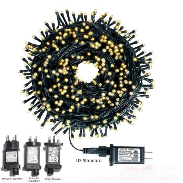 LED Solar String Light With Weather Resistant Shatterproof for Outdoor Garden