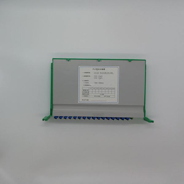 Splitter PLC à fibre optique à mode unique SC LC FC ST UPC APC avec une directivité ≥ 55 dB