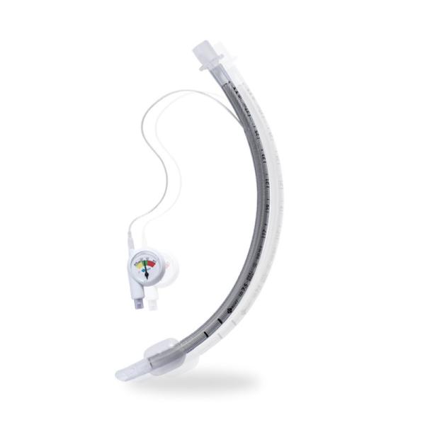 Via aérea Endotracheal descartável transparente do tubo para o cuidado clínico