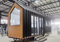 Maison miniature préfabriquée de luxe prête à l'expédition Maison modulaire en acier Hôtel flottant