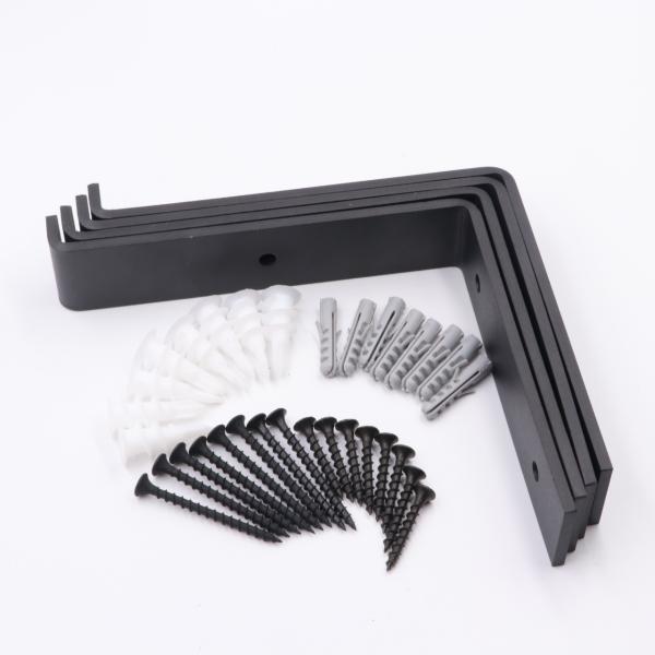 Промышленная плавучая полка кронштейн металлическая полка кронштейн чугунные колючие отверстия 12 стенные установки полки кронштейн