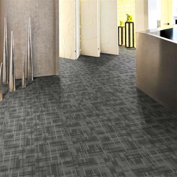 Loop Pile Construction Carpet Tiles Super September PVC Backing 50x50 PP Carpet Floor