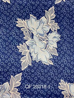 Fire Retardant Tricot Knit Fabric 75gsm Stretch Blue Color