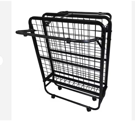 Easy Assembly Collapsible Metal Bed Frame Space Saving and Lightweight