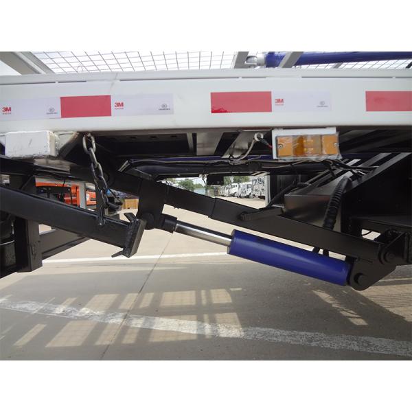 Remolque transportador de vehículos de 6 coches, remolque transportador de coches, elevación hidráulica, doble cubierta, camión de transporte de coches