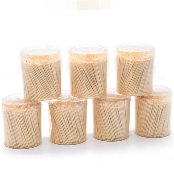 Зубоврачебные естественные бамбуковые деревянные инструменты зубочистки для заботы домашней гостиницы ресторана устной