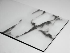 Painel composto 0.3mm de alumínio Nontoxic do granito 6000mm