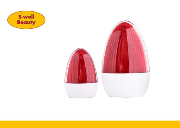 Many colors Electric Waterproof Sonic Silicone Facial Cleansing Brush convenient brush