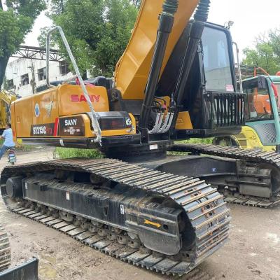 Sany SY215 Escavação de segunda mão pintura original alta eficiência de trabalho