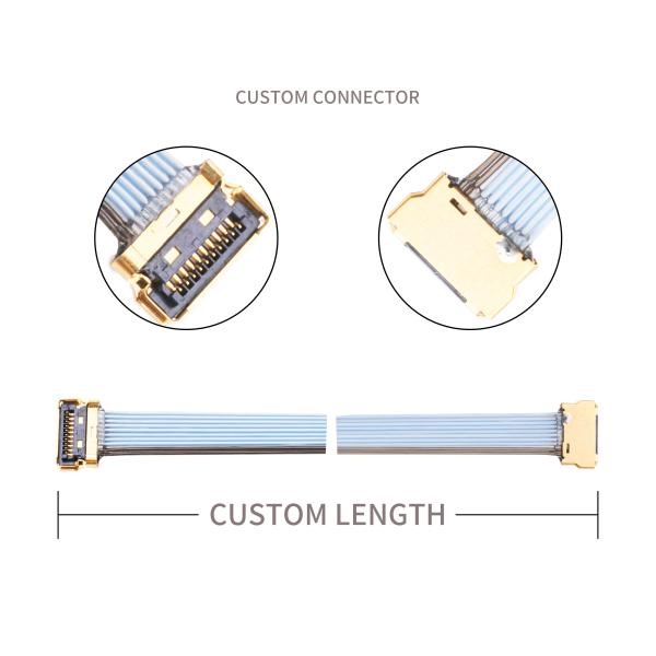 Vertical IPex Micro Coaxial Cable CABLINE-UY 5pin 20857-05T-01 5 pin lcd cable