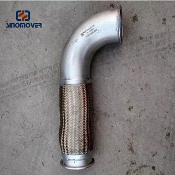 SINOTRUK HOWO Truck Spare Parts Flexible Exhaust Pipe WG9725540199 Original Parts