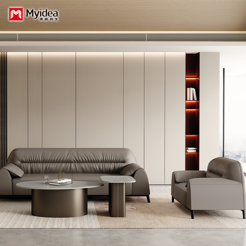 High resilience, extra thick cushion, anti-sag, metal legs, sturdy frame, waiting room furniture, lobby sofa, guest chair, indoor settee.
