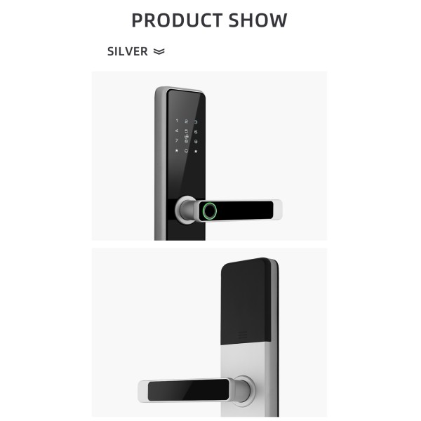 YAGU Ttlock App-controlled Smart Password Biometric Fingerprint Door Lock Fingerprint Password Door Lock Wholesale Factory