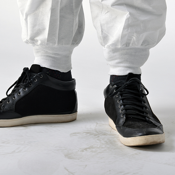 Облегченный устранимый костюм тела, сокращение белых устранимых прозодежд анти-