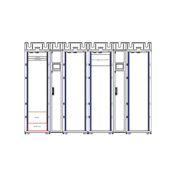 Future Ready Micro Edge Data Center Solution Single Row For Smart PDU