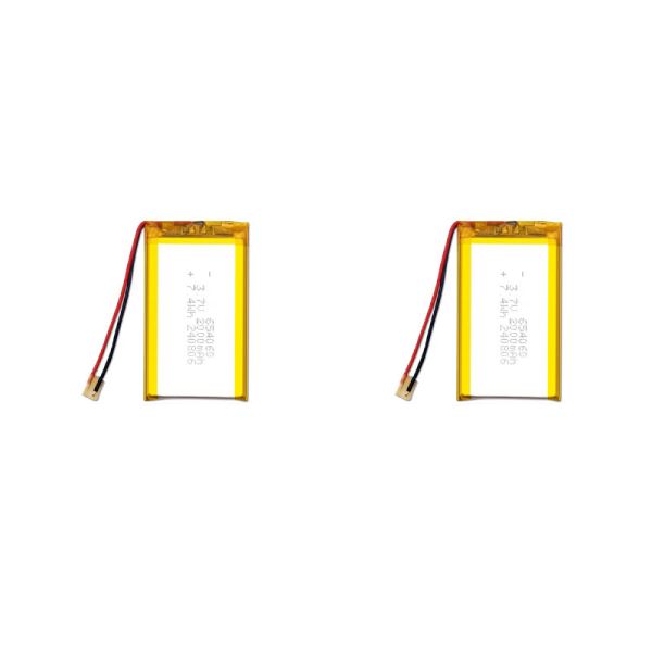 654060 3.7V 2000mAh Full Capacity Li-Polymer Rechargeable Battery for Laser Level Camping Light Outdoor Speaker