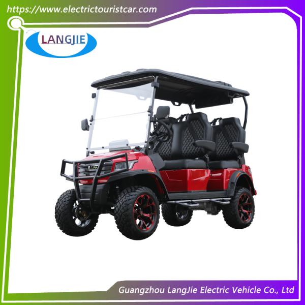 Роскошный CE одобренный электрические охотничьи машины для 4 человек Гольф-коляска 48v контроллер для парка аэропорта
