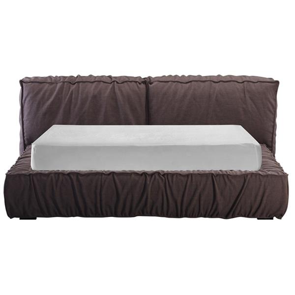 Comfortable Ottoman Bed Queen Breathable With Hand Watered Cloth