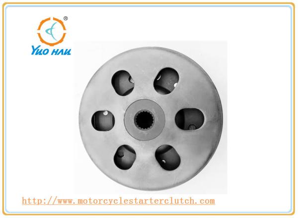GY6 - 125 Back - Off Scooter Clutch Assembly  / Steel Material / Silver Color