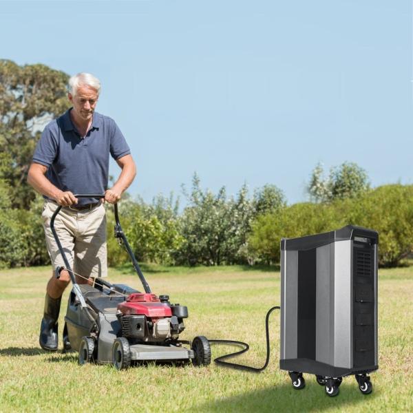 UPS LiFePO4 Portable Solar Battery Backup Solar Panel Generator For House 2500W