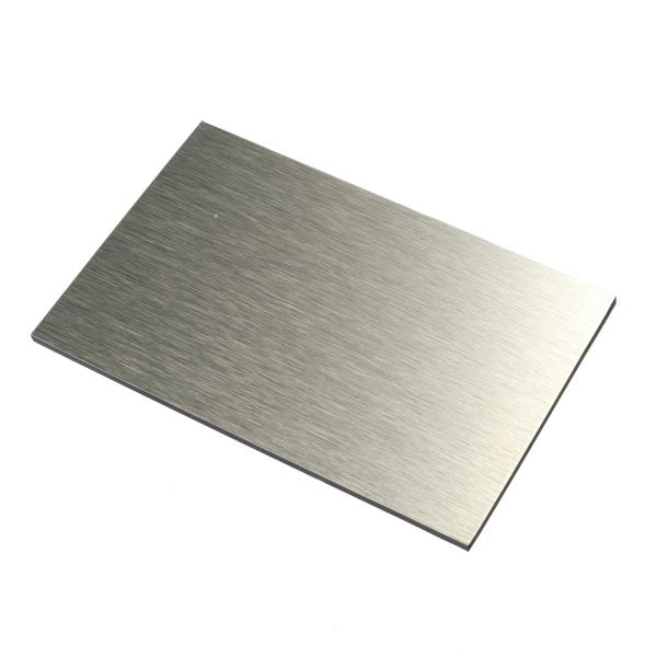 Espessura composta de alumínio escovada resistente do painel 3mm do risco