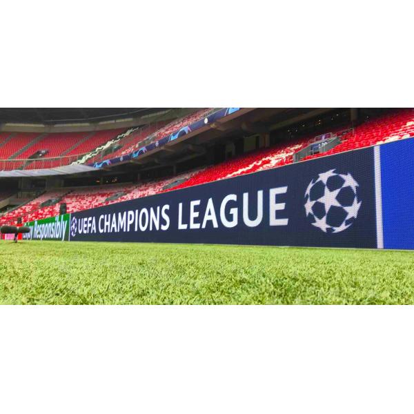 Cold Rolled Steel Stadium LED Display equipped with Gray Scale Rectification Rectification and Pixel Package SMD3535